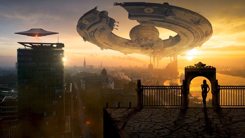 Future World Cityscape